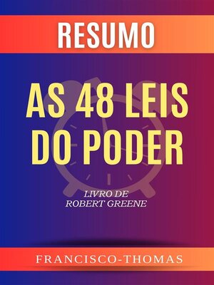 cover image of Resumo do 48 Leis do Poder por Robert Greene